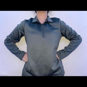 Gray Nike Dri-Fit Golf Jacket